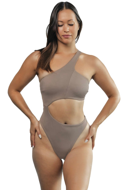 Brooklyn One-Piece - Truffle